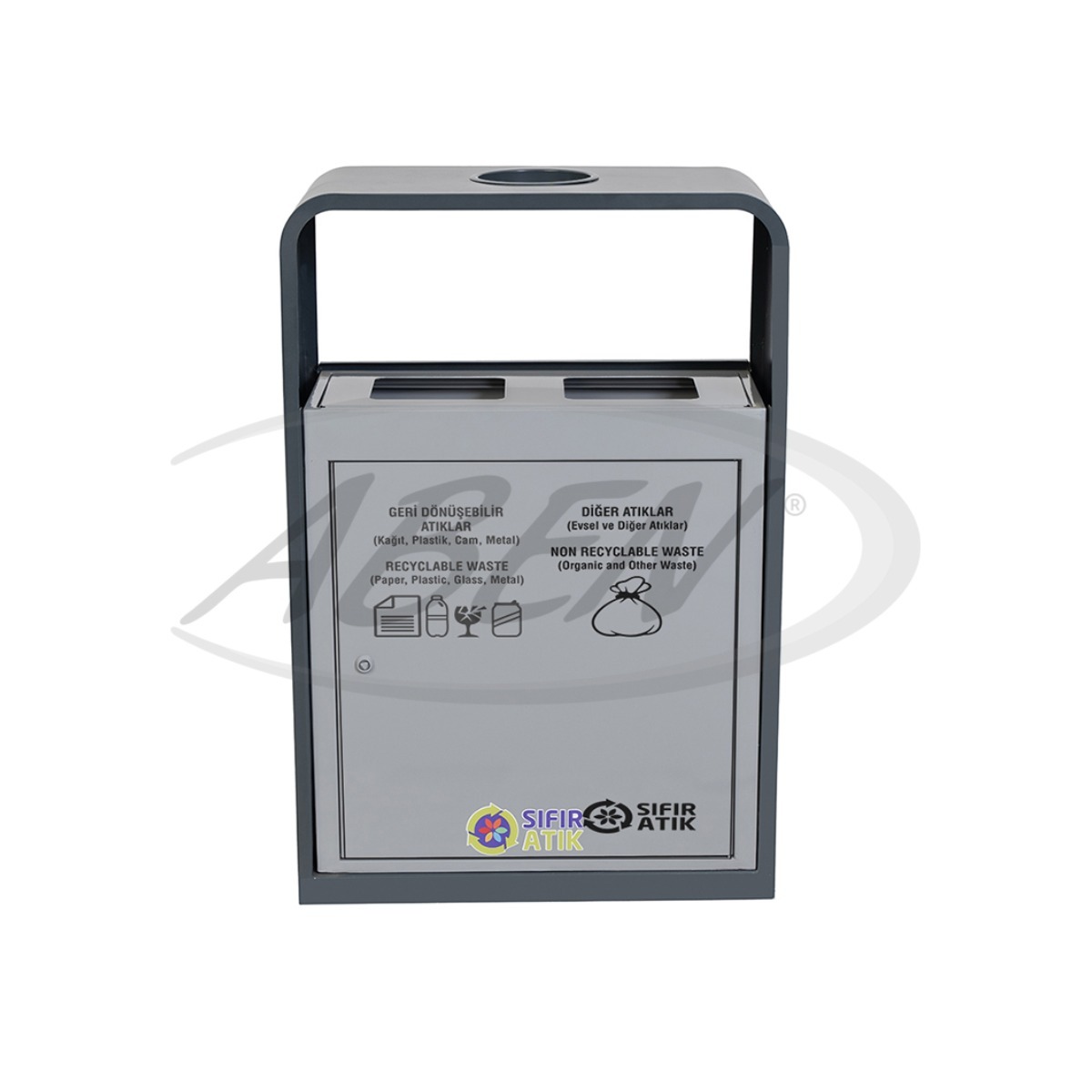 AB-640 DIŞ MEKAN 2 Lİ ÇÖP KUTUSU adlı ürünün logosu